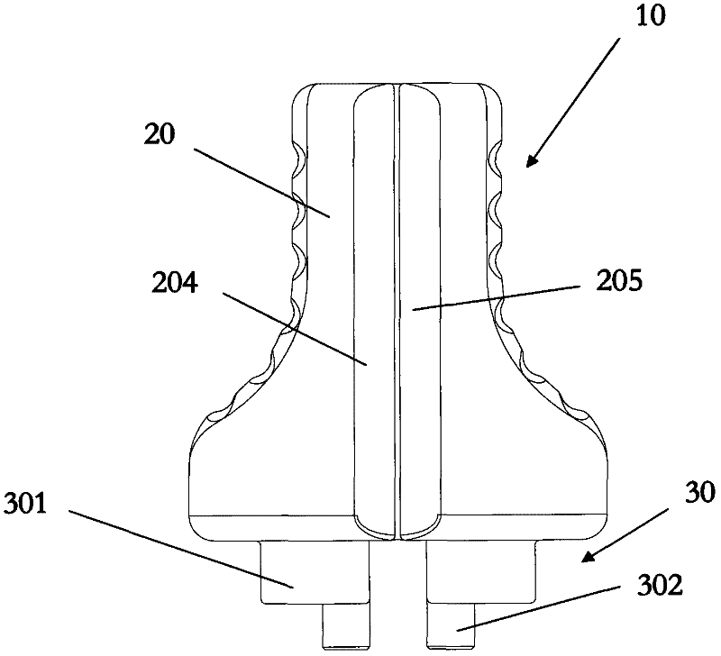 Fixation aid for brain electrode lead