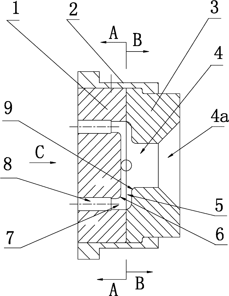 Magnesium alloy continuous extrusion die