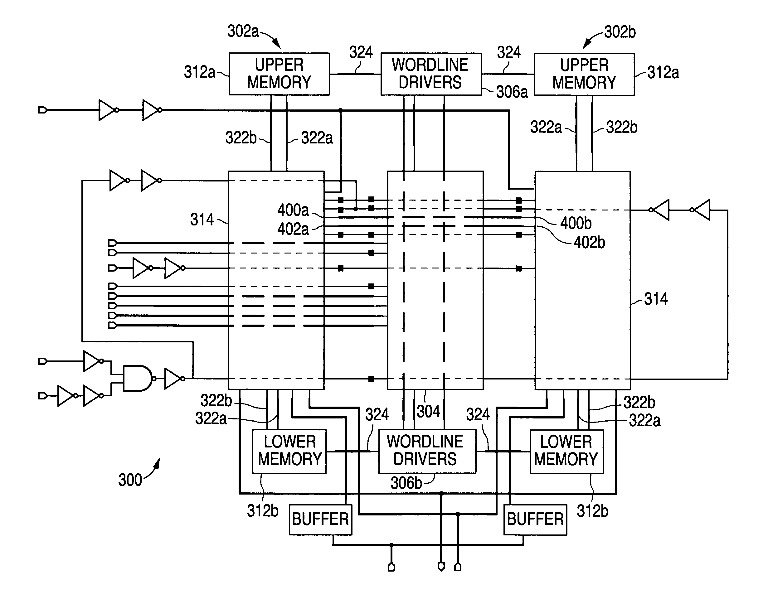 Method and system for providing a shared write driver