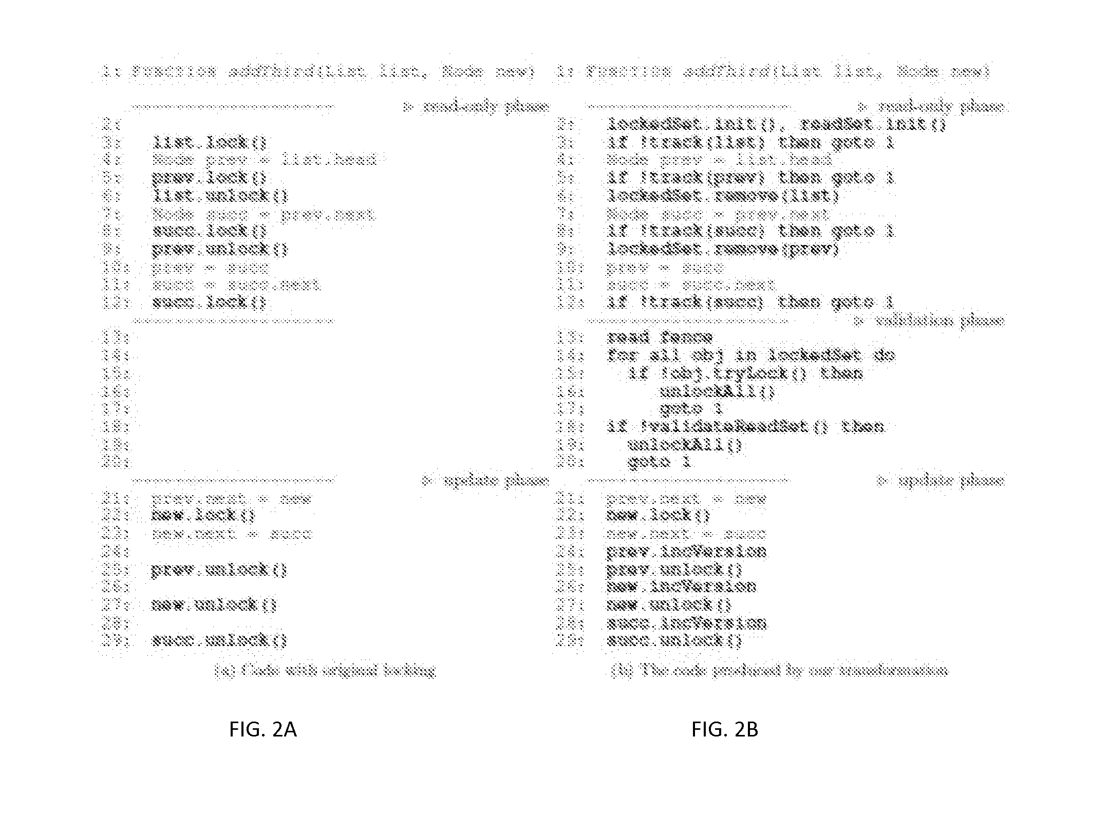 Automatic lock removal method for scalable synchronization in dynamic data structures