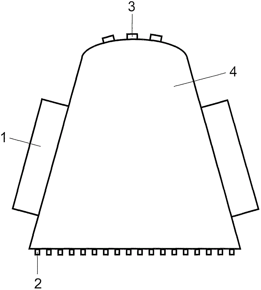 Phycocyanin separating and enriching device