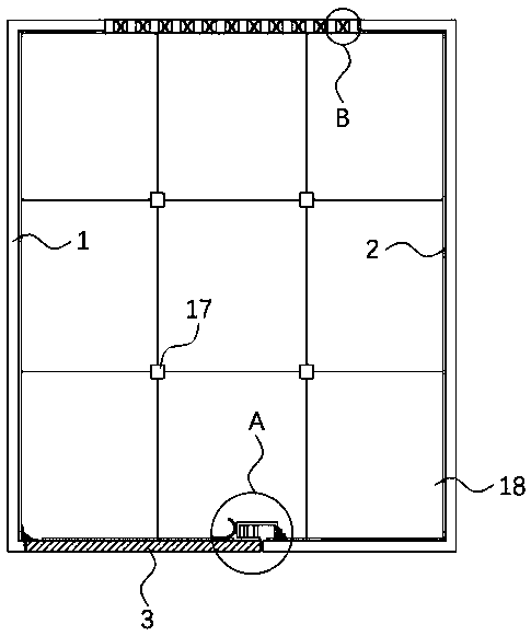 Dust-free workshop moving shielding room