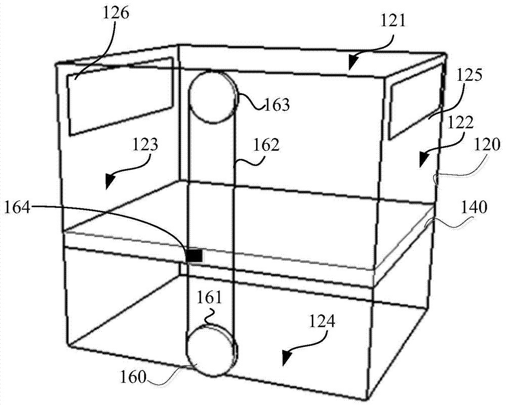 Dust collecting box for cleaning robot, cleaning robot and control method