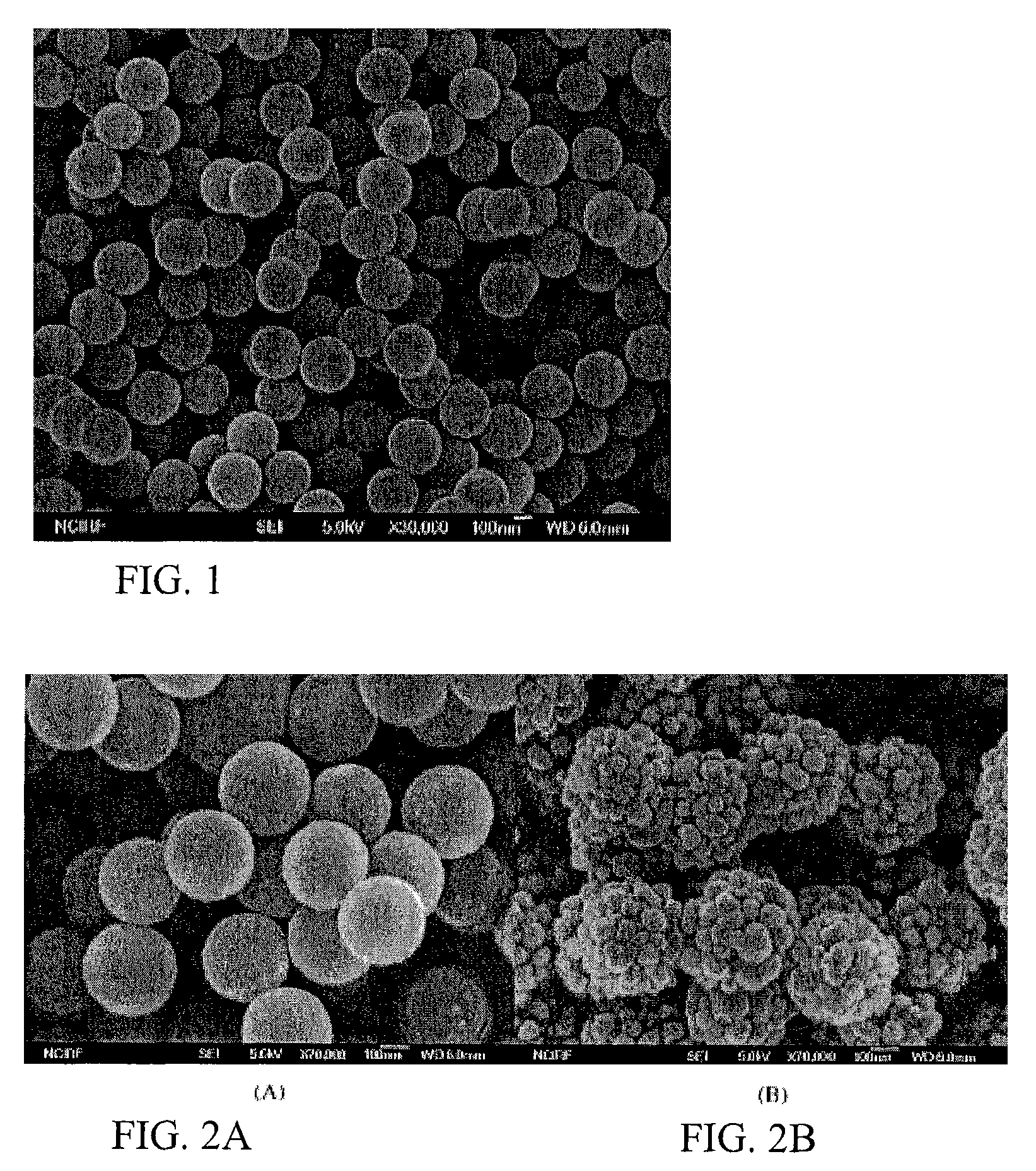 Process for synthesizing silver-silica particles and applications