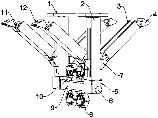 Novel seismic stabilizer bracket and using method thereof