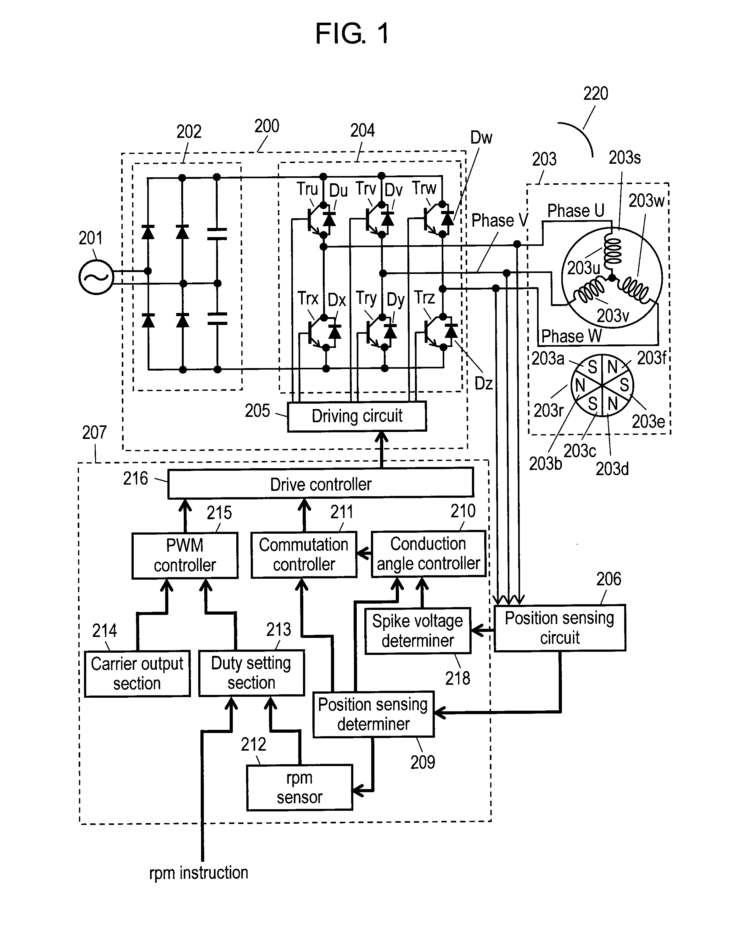 Inverter controller, compressor, and electric home appliance