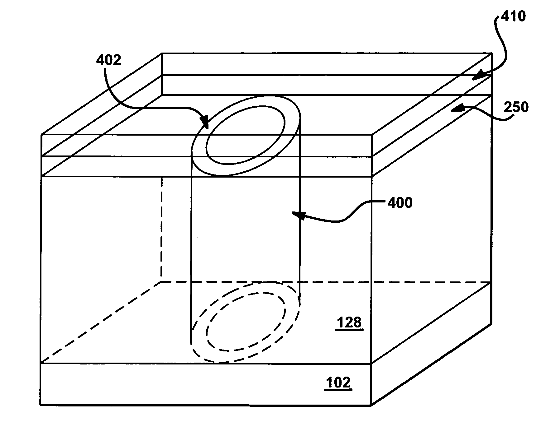 Electrically programmable memory element with improved contacts