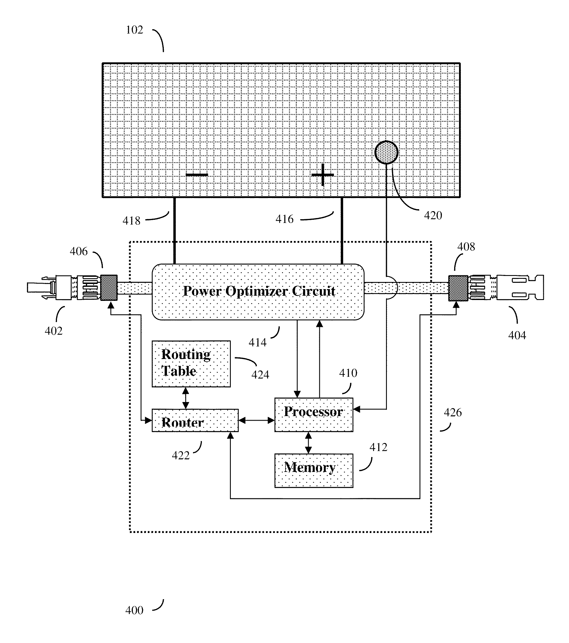 Vibration mediated networks for photovoltaic arrays