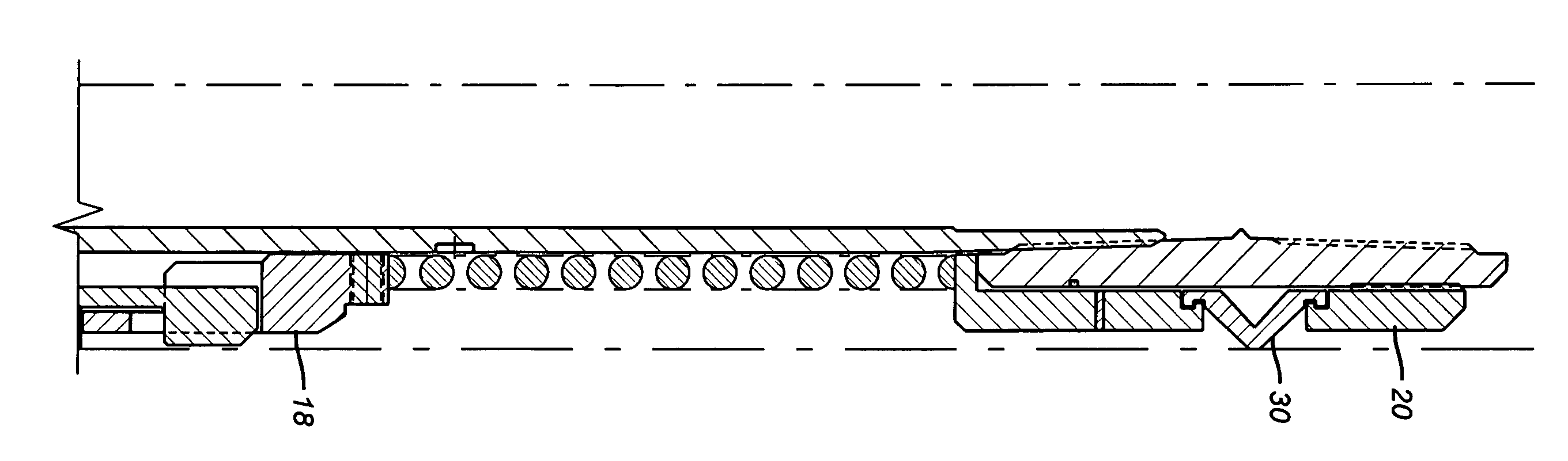 Spring energized debris barrier for mechanically set retrievable packer