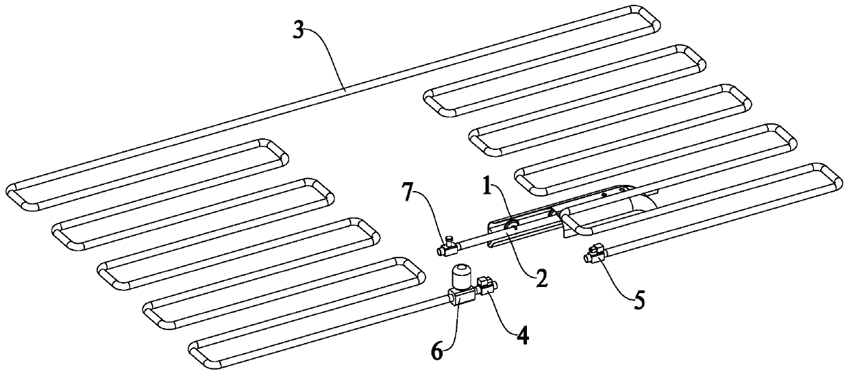 Single-layer exhaust pipe heat shield