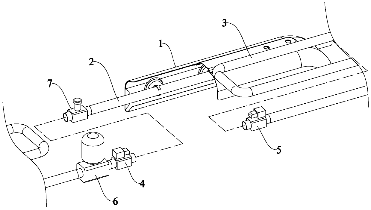 Single-layer exhaust pipe heat shield