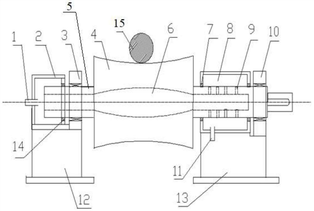 Temperature-controllable self-positioning bar hot rolling transportation roller way