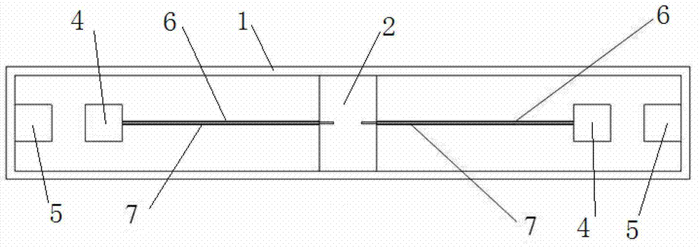 Bistable and double cantilever beam piezoelectric power generating device