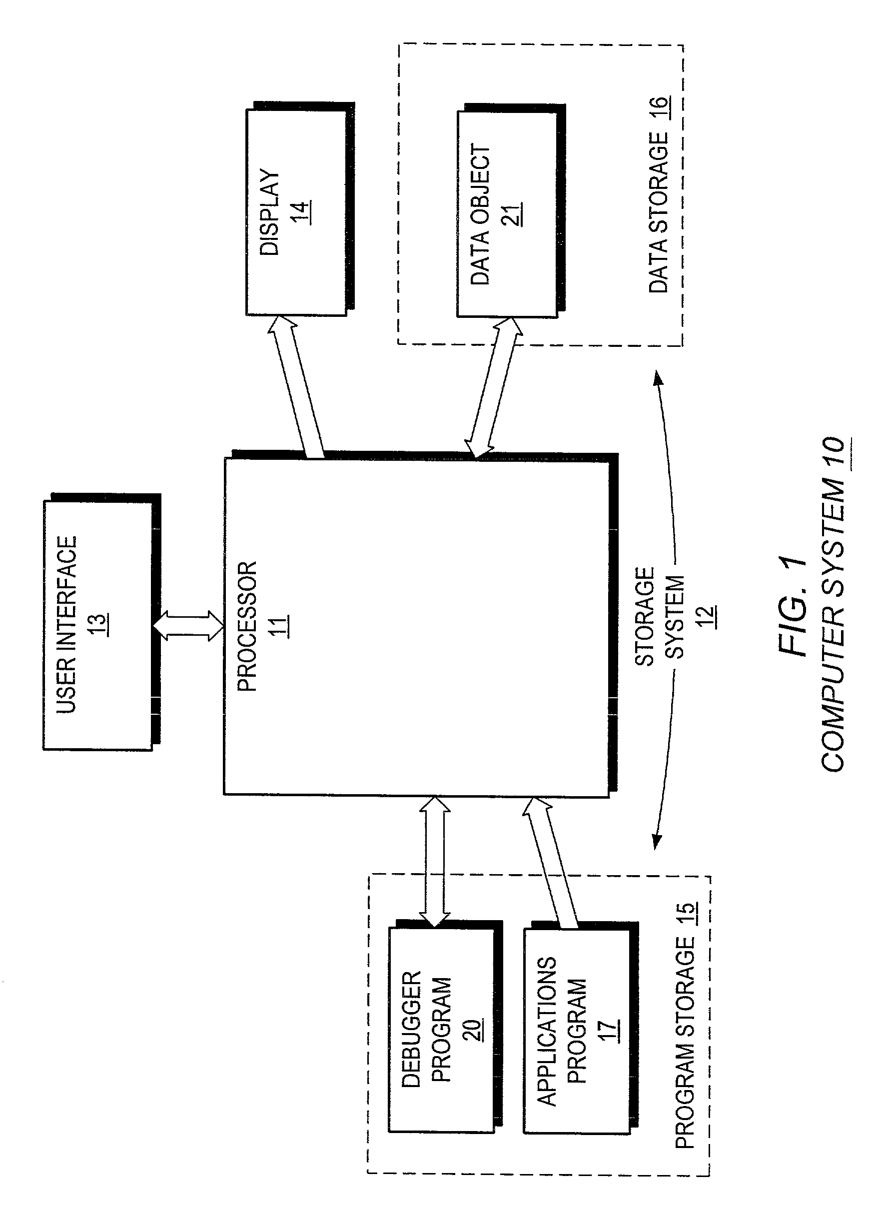 Visualization system including data navigator for use with digital computer system