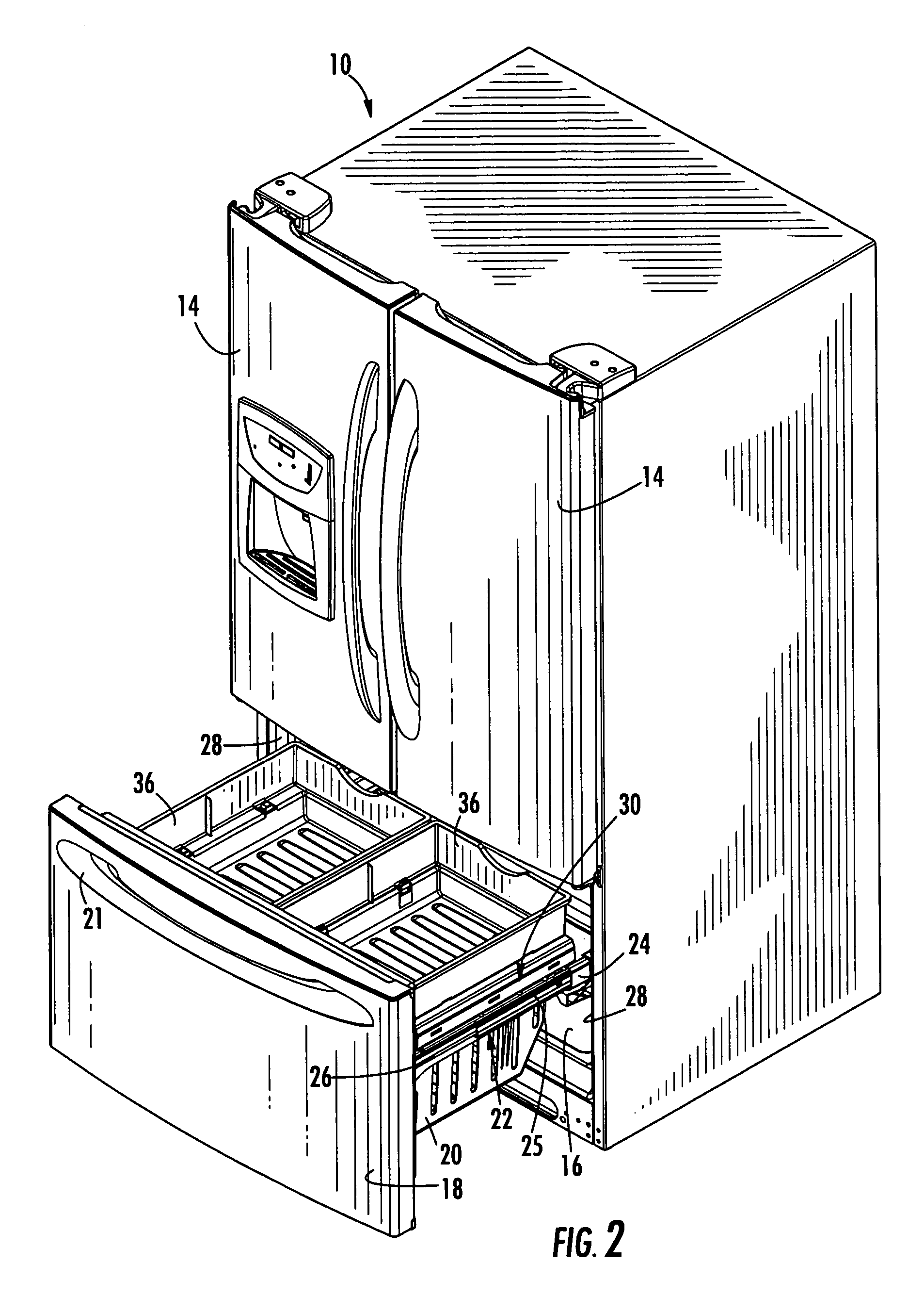 Refrigerator storage system