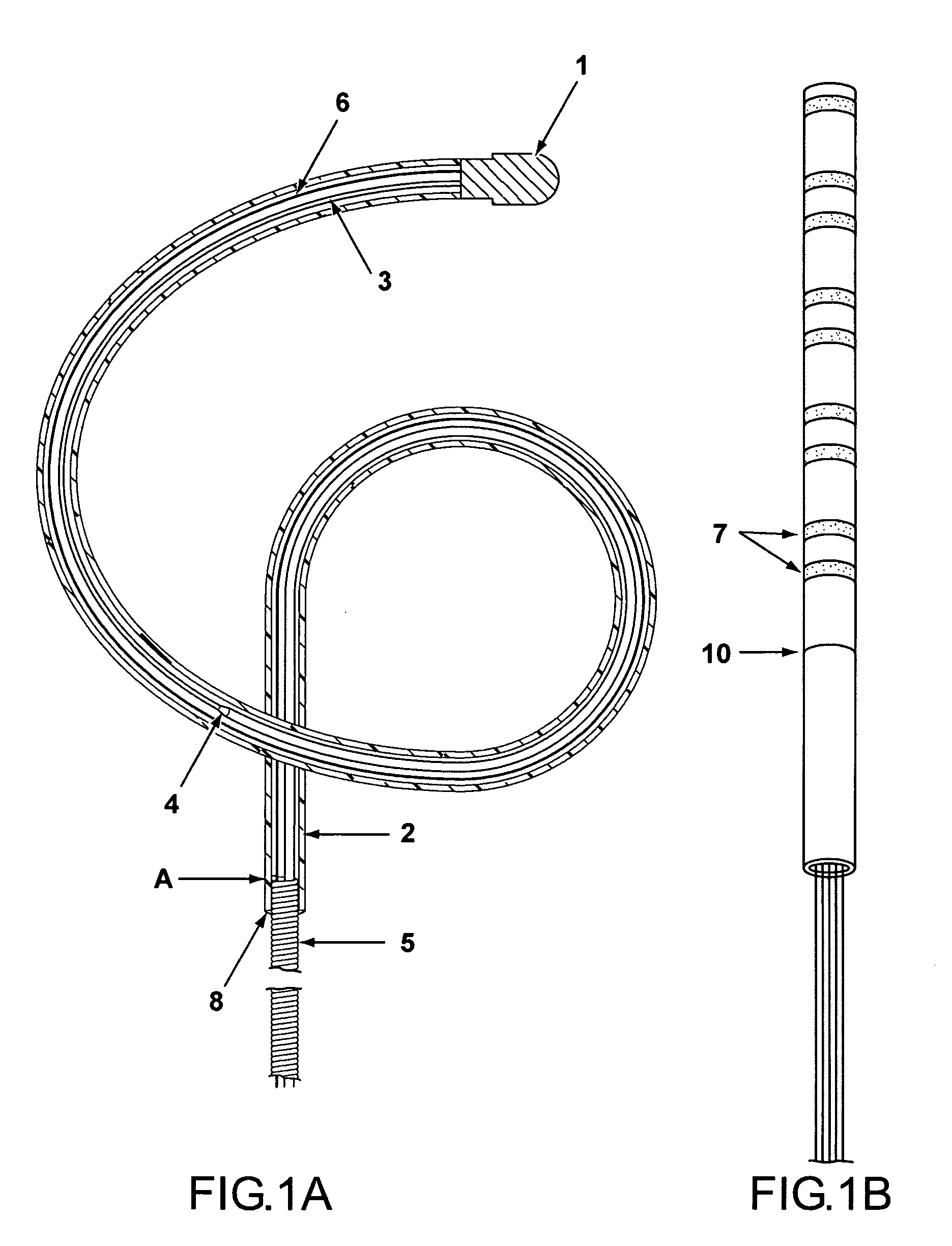 Deflectable variable radius catheters