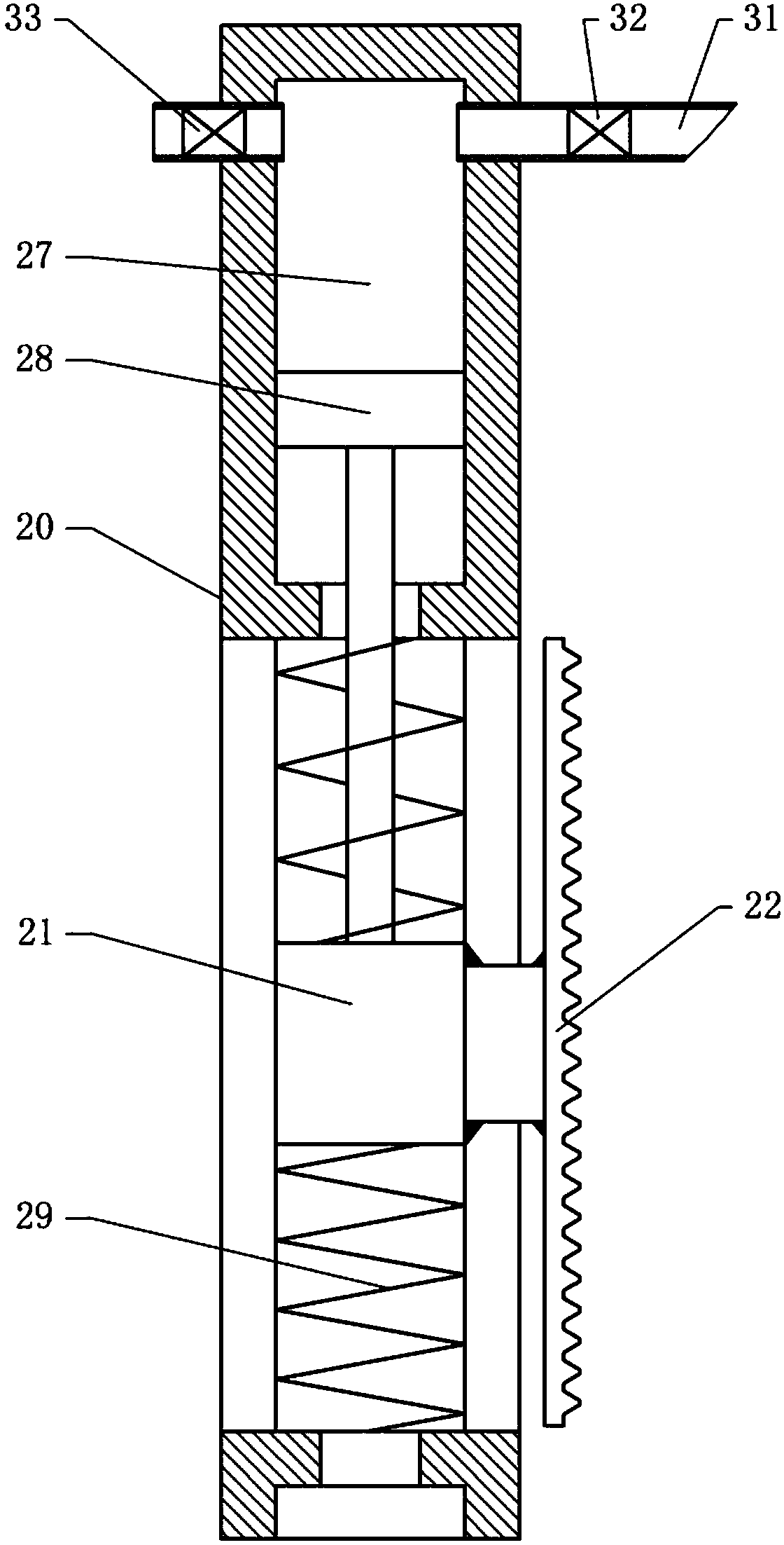 Monitoring device used in elevator