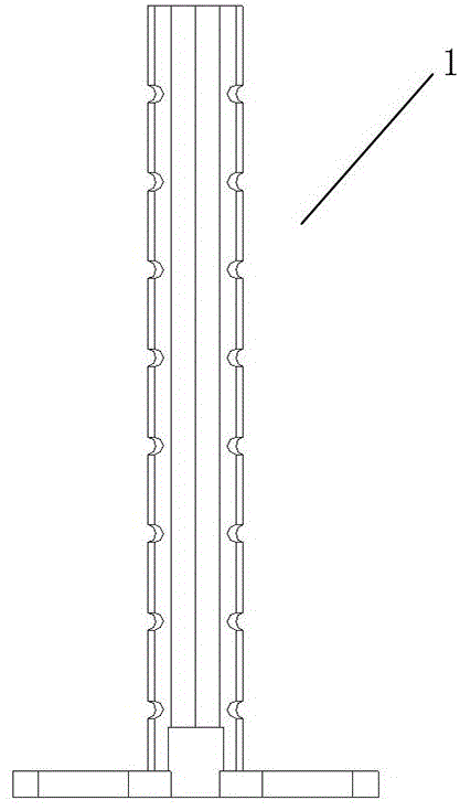 Intracranial hematoma smash puncture needle limit device