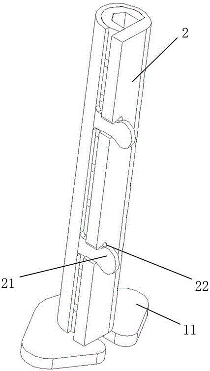 Intracranial hematoma smash puncture needle limit device