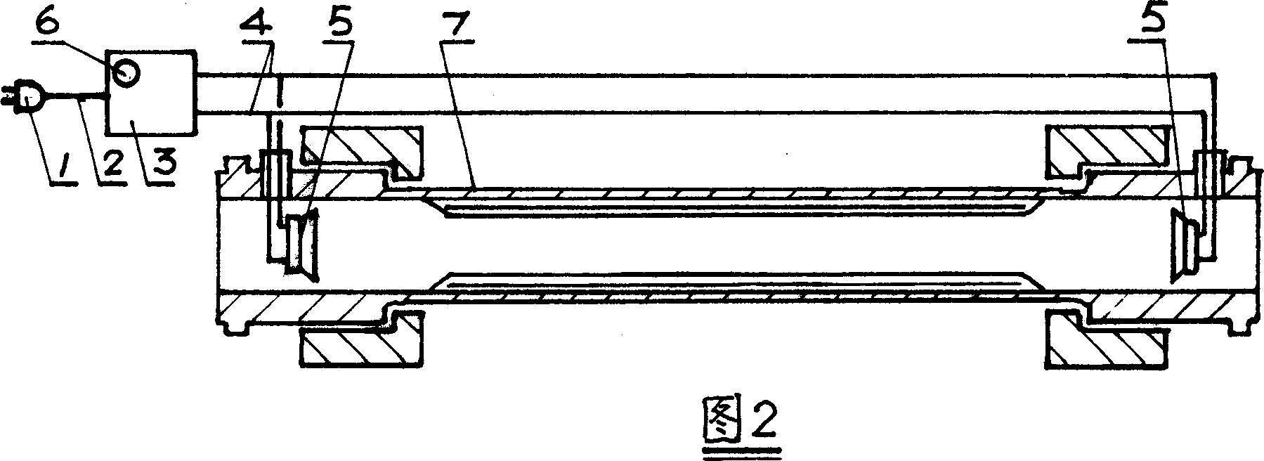 Liquid separation membrane component with ultrasonic device