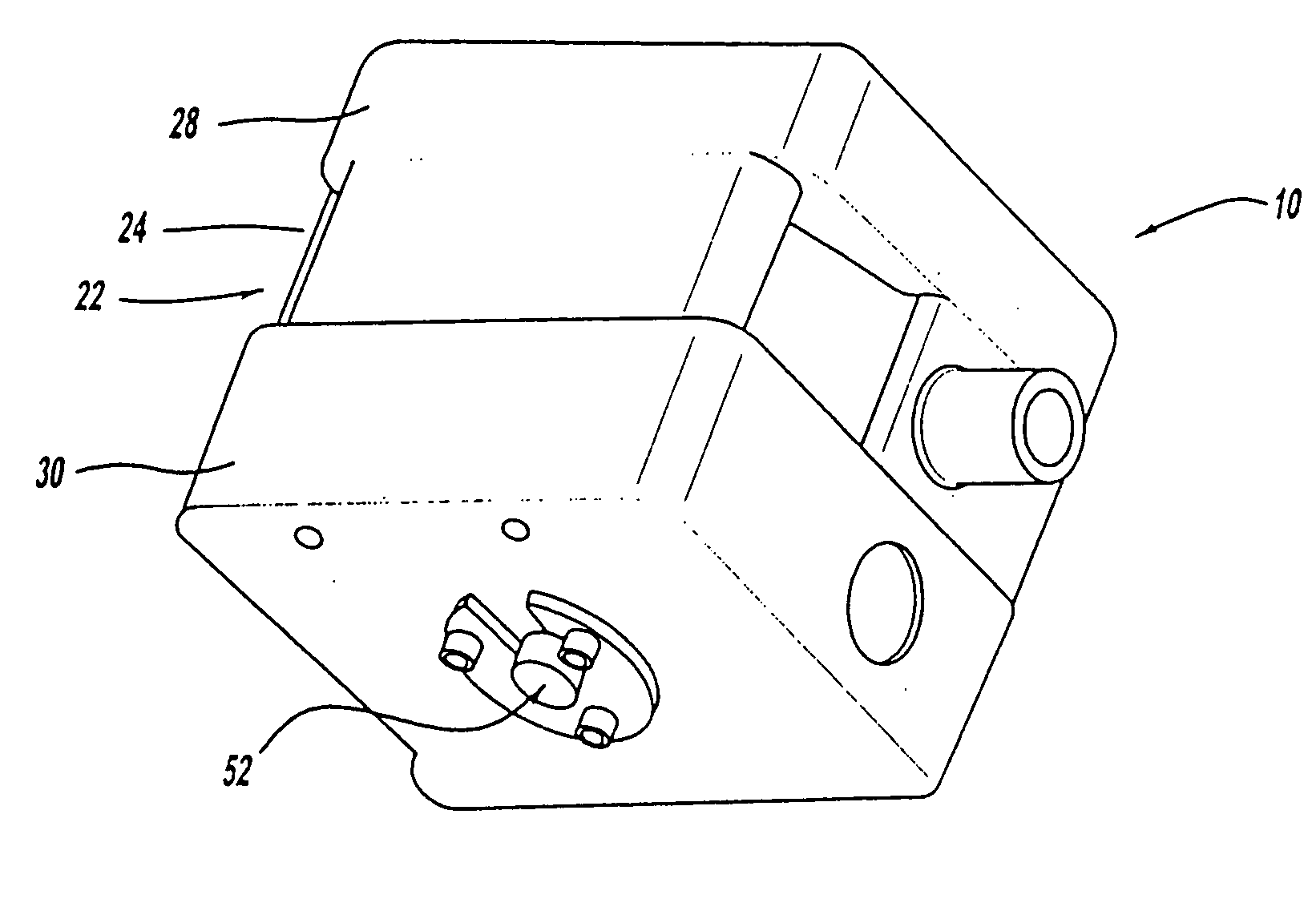 Variable displacement vane pump with variable target reguator