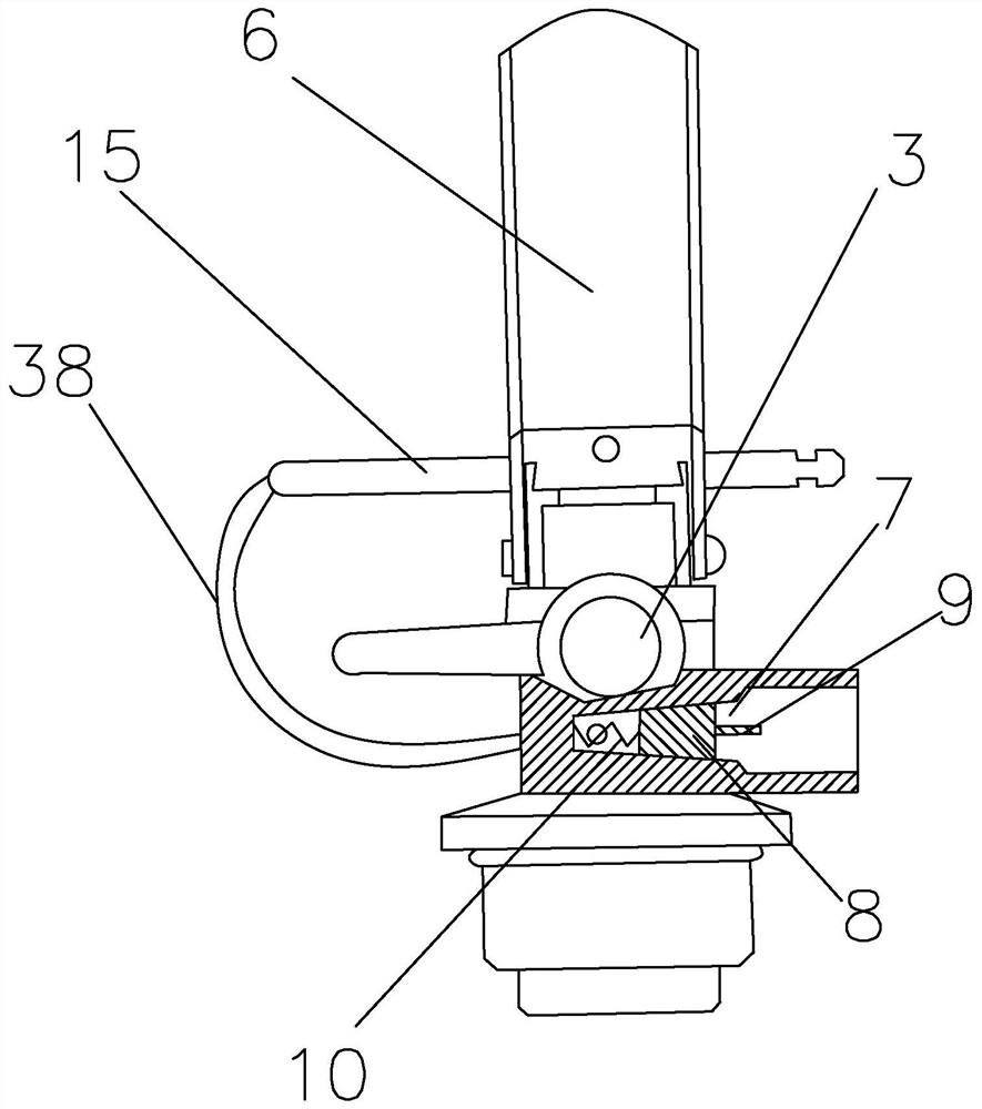 A valve with maintenance function