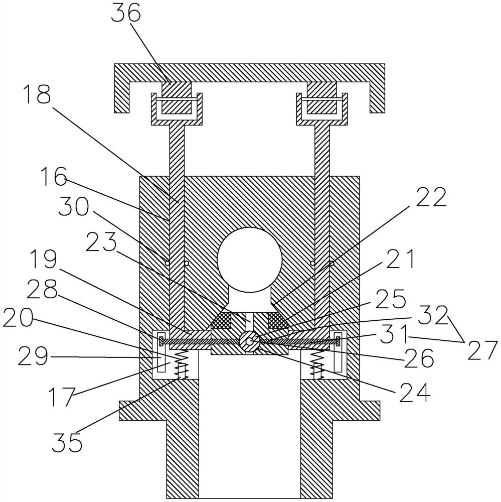 A valve with maintenance function