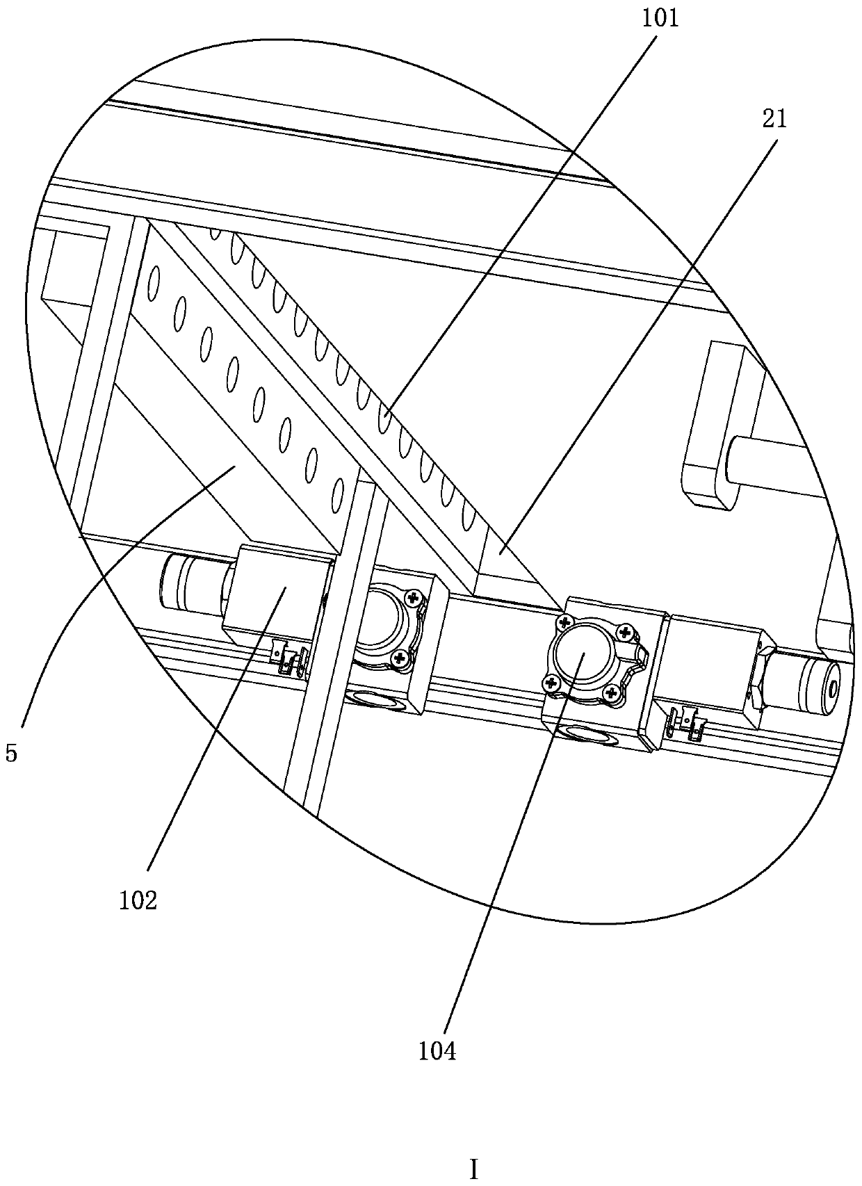 Circuit substrate transportation vehicle with dust removal function