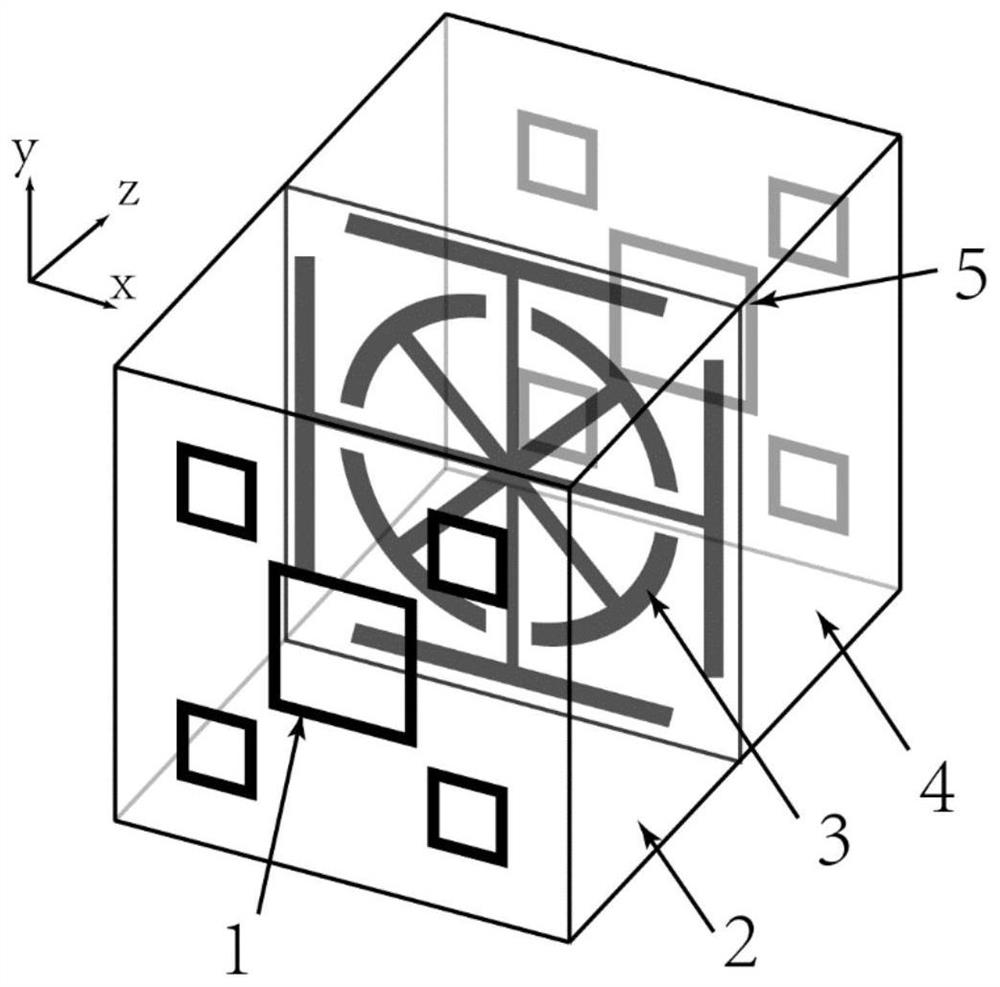 Ideal invisible antenna housing working at dual frequency bands