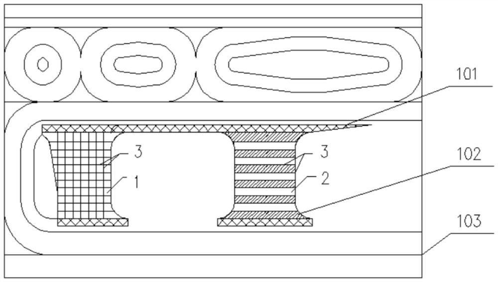 Foam light soil replacing and filling soft foundation construction method suitable for coastal airport reconstruction and extension project