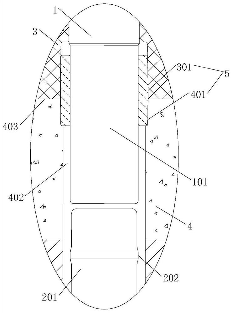 Waist drum forming process for chain roller and forming mold