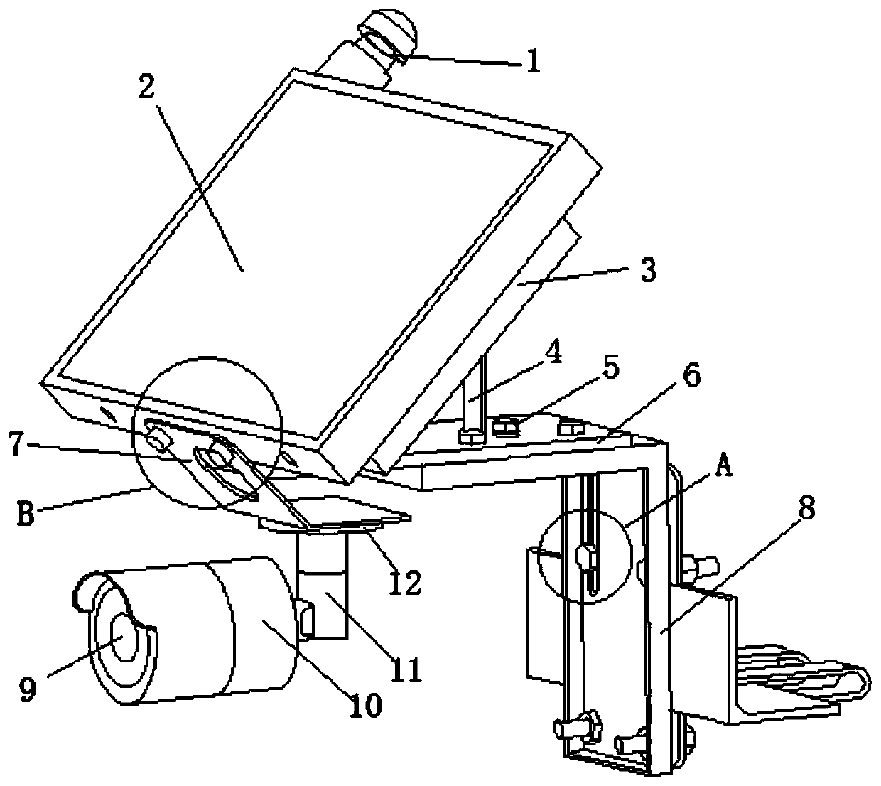 Video monitoring device with wireless transmitter