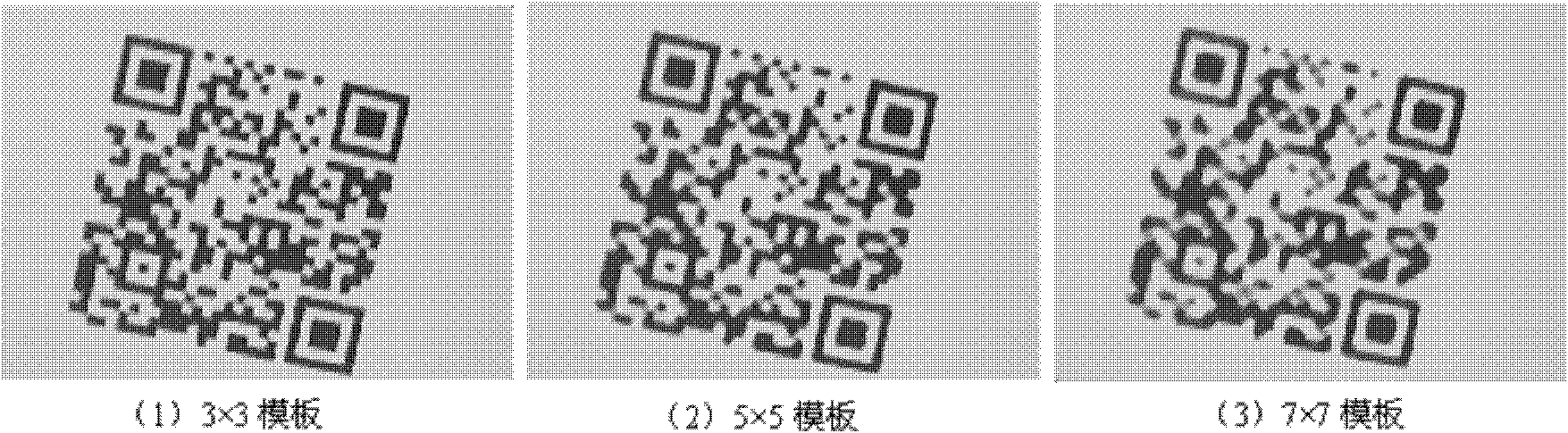 Bar code image identification method