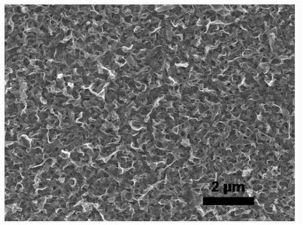 Anodization two-step preparation method of cuprous oxide nanosheet powder material