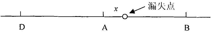 Method for accurately positioning leakage points of water supply networks