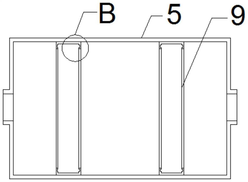 Environment-friendly waste gas treatment device with adsorption function