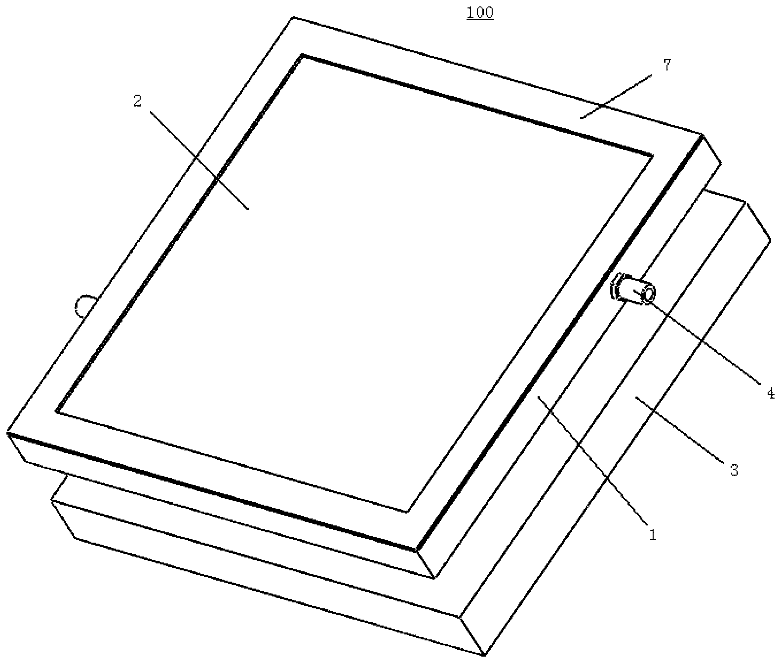 Integrated type water-cooling heat dissipation mechanism of deformable mirror