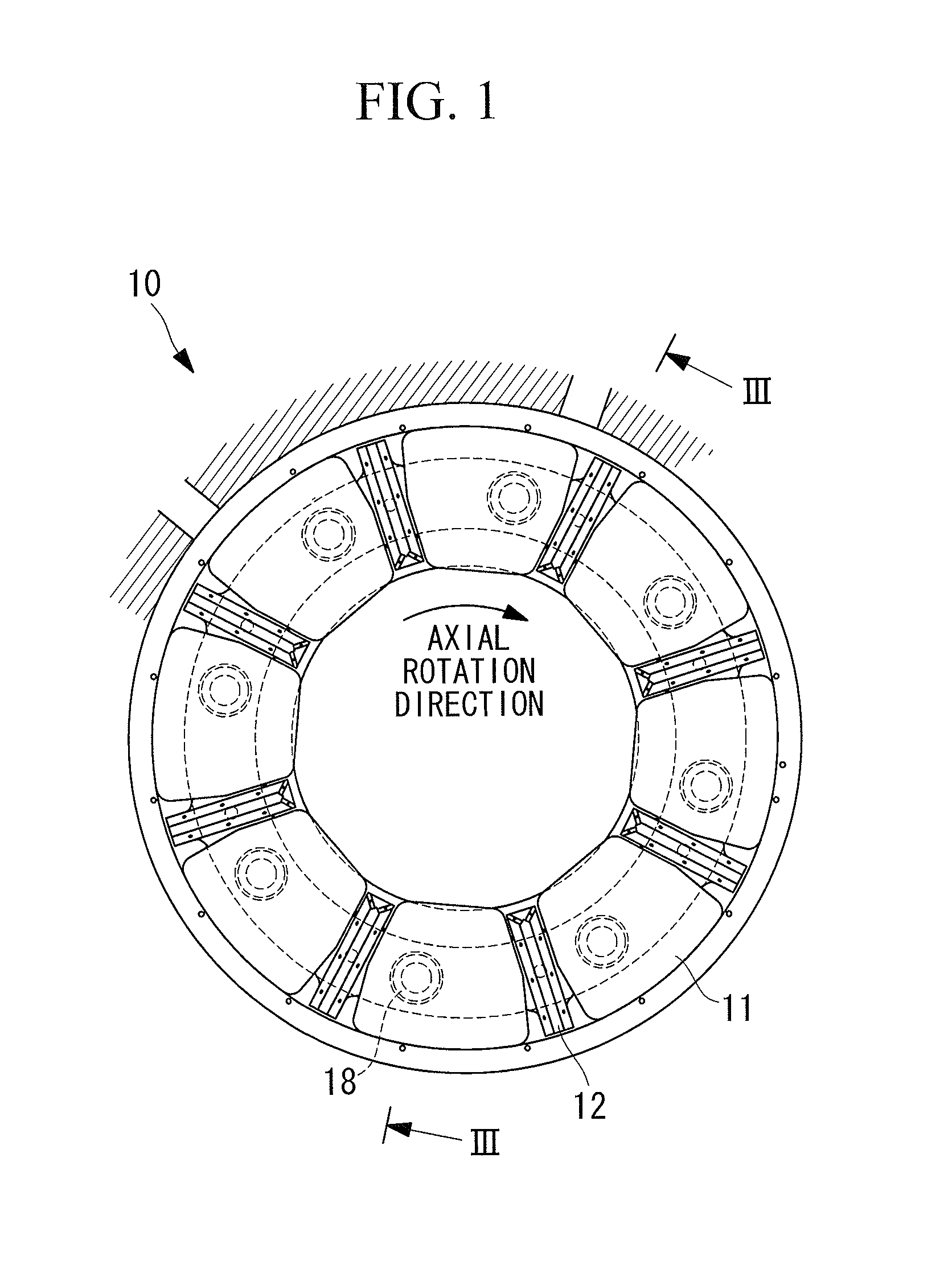 Oiling nozzle for thrust bearing