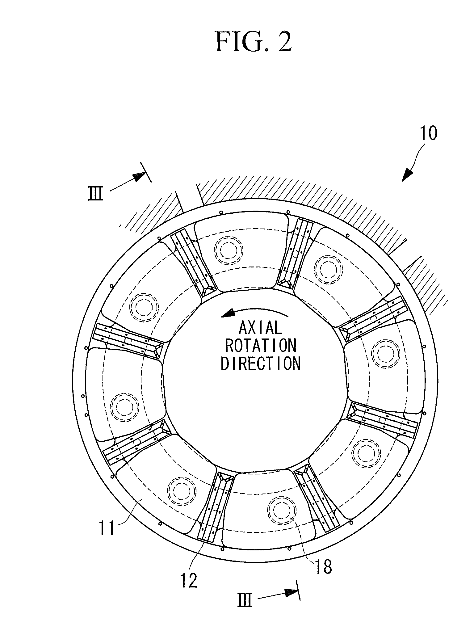 Oiling nozzle for thrust bearing