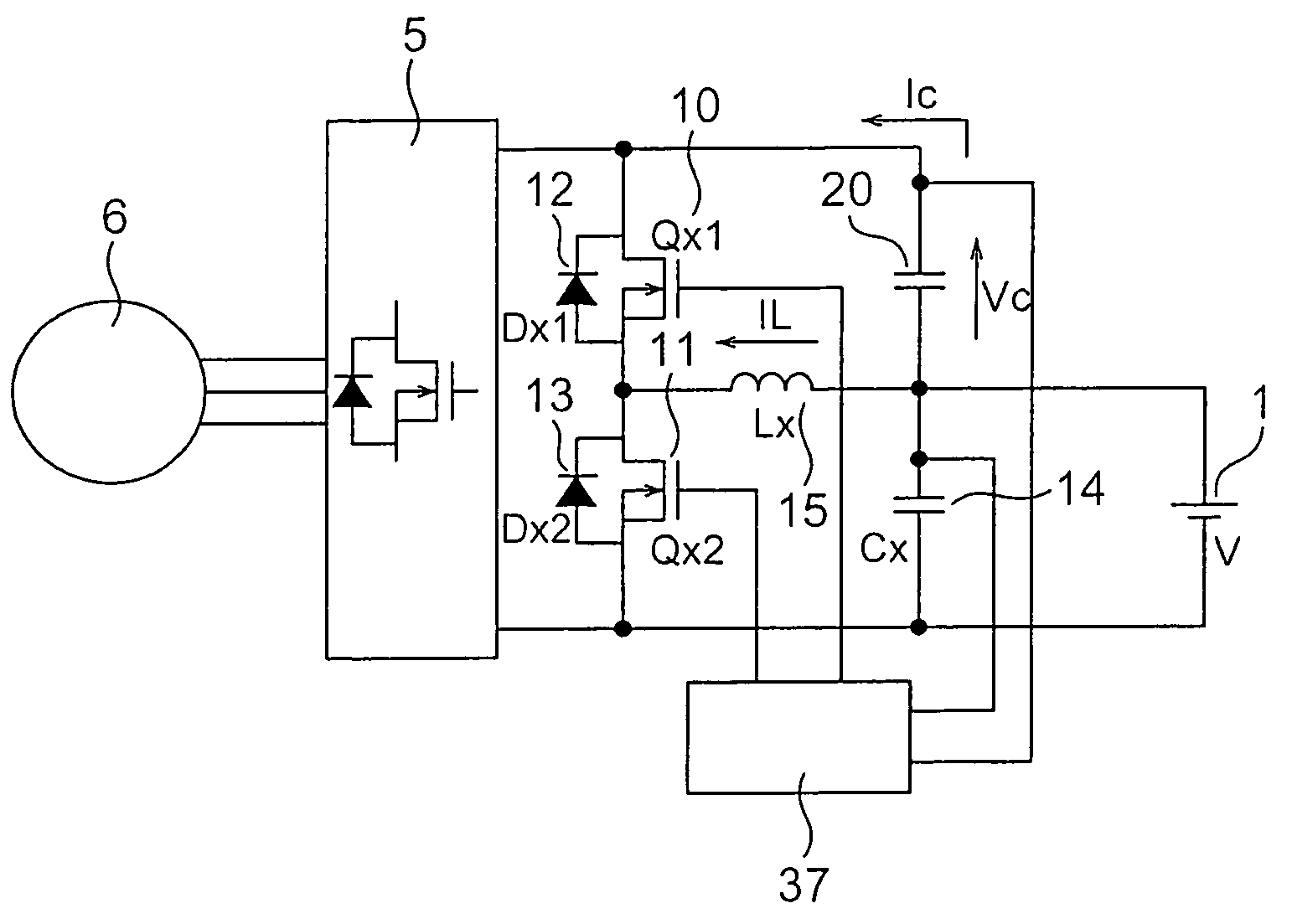 Power unit for automobile