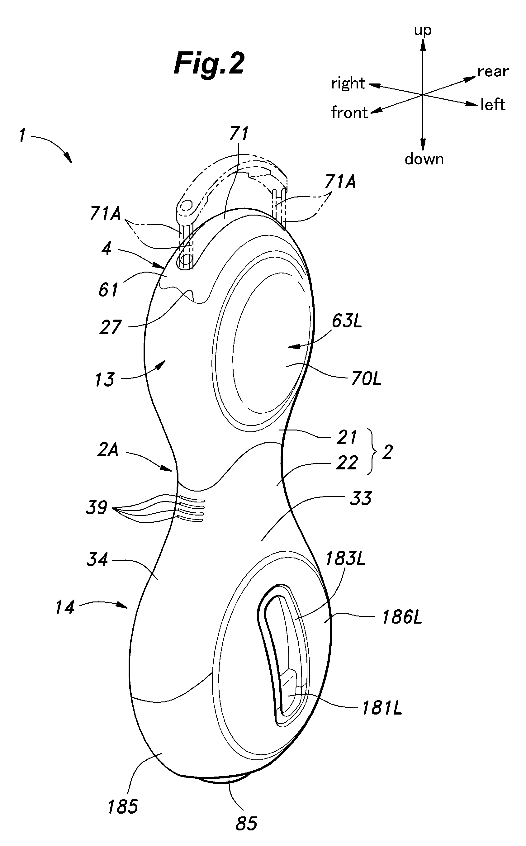 Inverted pendulum type vehicle