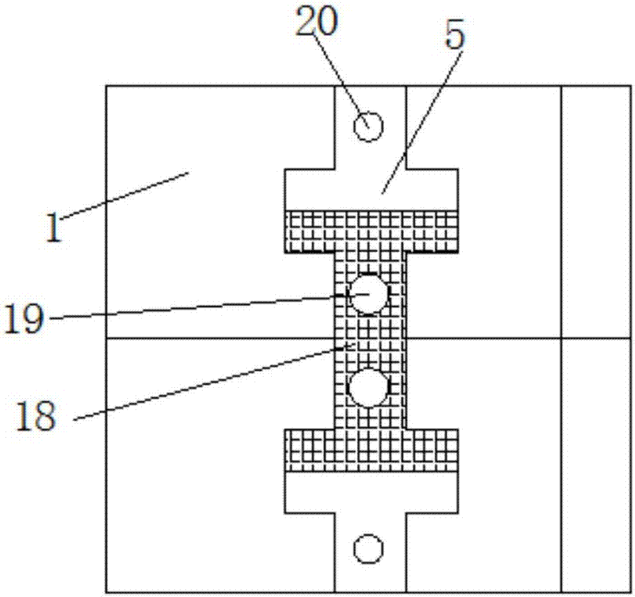 Pile foundation fixing device used for construction site