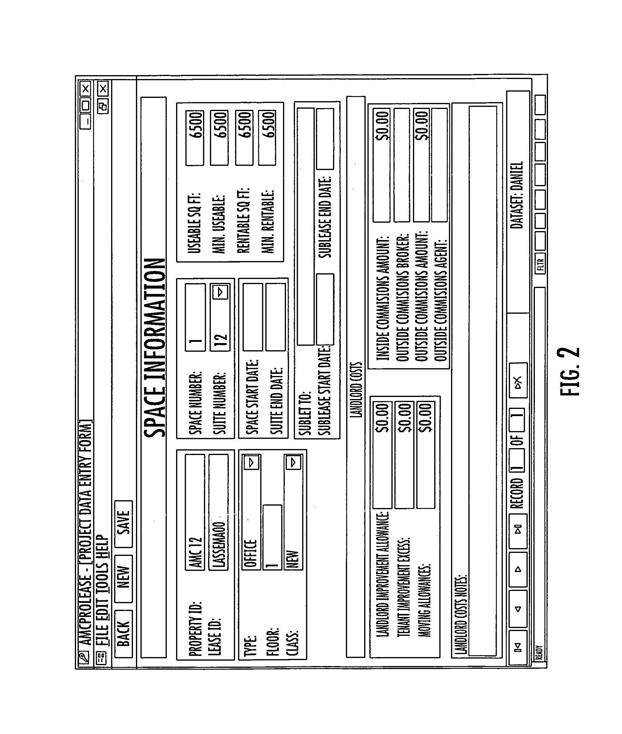 Electronic information management system for abstracting and reporting document information