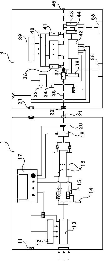 Multistage-oxygen-pressurizing portable oxygen station driven by motor