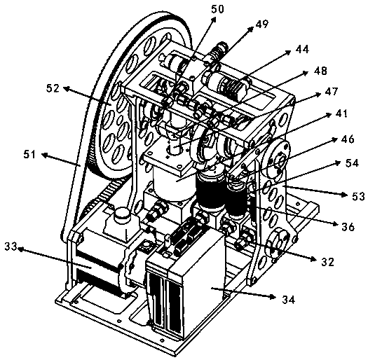 Multistage-oxygen-pressurizing portable oxygen station driven by motor