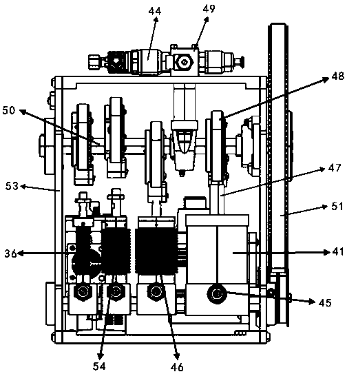 Multistage-oxygen-pressurizing portable oxygen station driven by motor