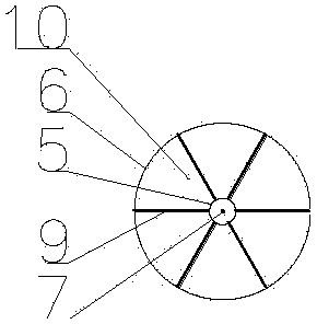 Hydraulic mixing agitator