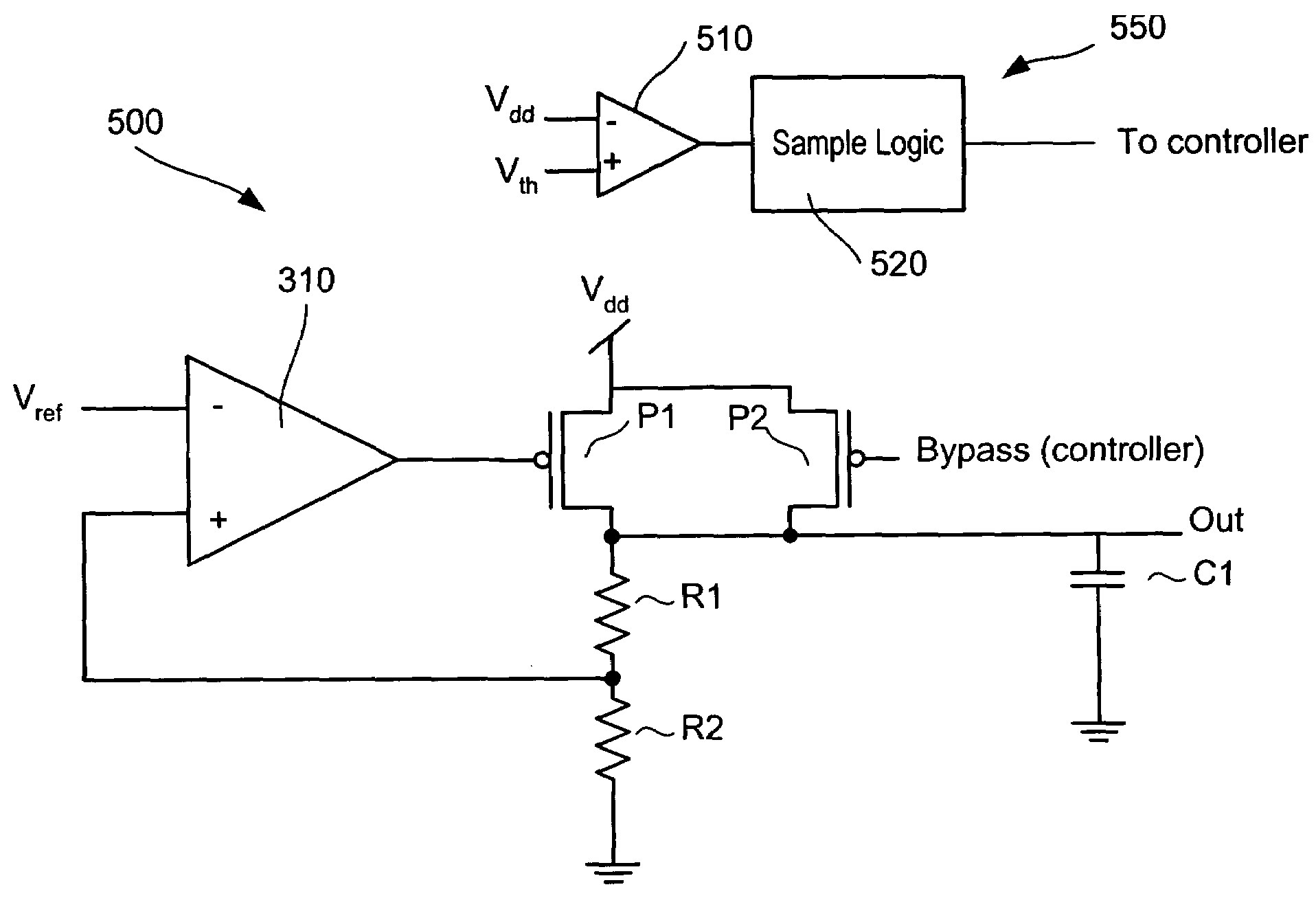 Voltage regulator with bypass for multi-voltage storage system