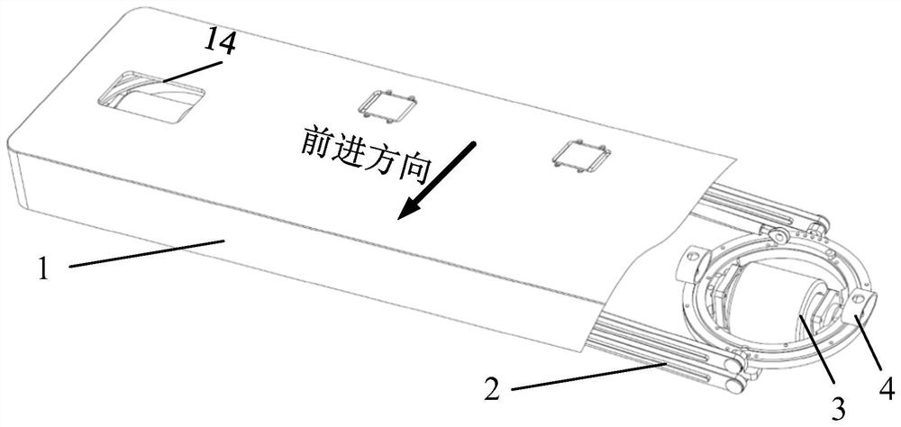 Front axle assembly of automatic driving test target vehicle carrying platform