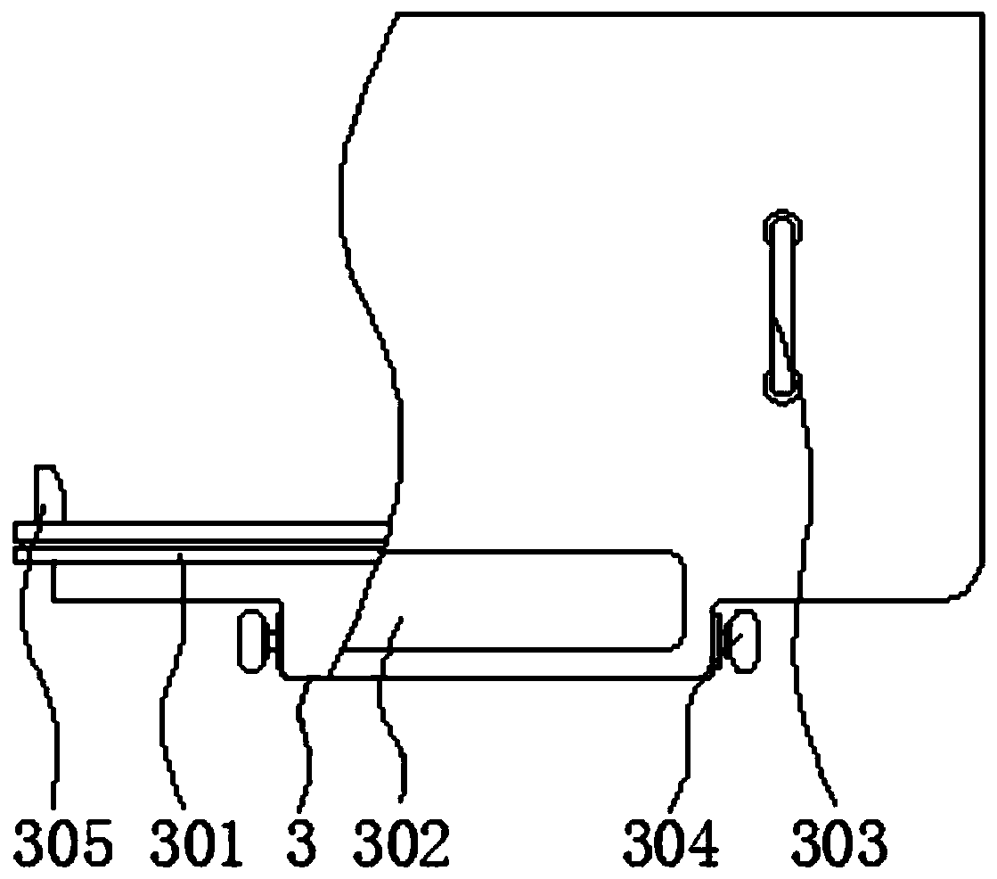 Environment-friendly garbage incineration treatment device with waste gas treatment function